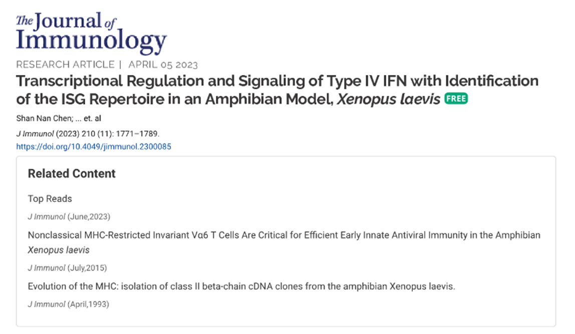 Chen, Shan Nan et al. Journal of immunology