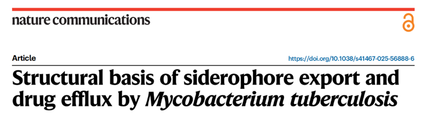 Earp, Jennifer C., et al. Nature communications (2025, Online ahead of print)